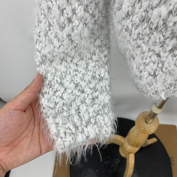 Buffalo David Bitton Shaggy Sweater Womens S Small Marled Knit Long Sleeve Top - Picture 4 of 13